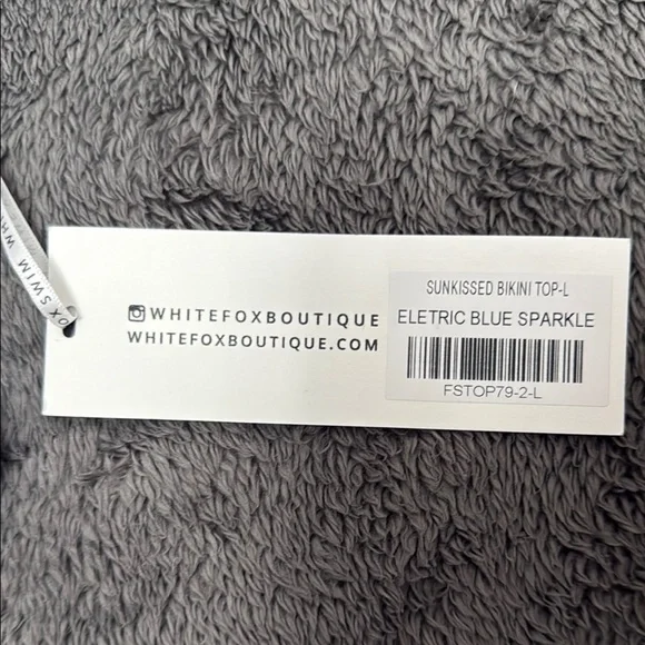 White Fox Boutique Blue Bikini Set - Picture 6 of 16